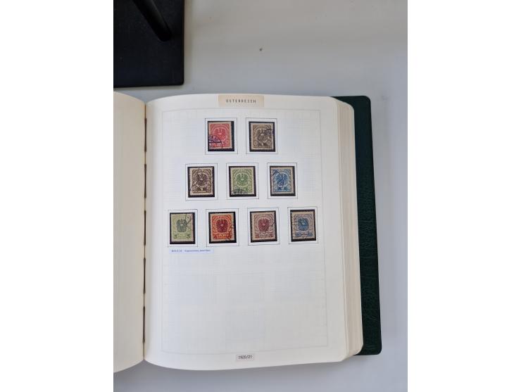 2008, 1850, anfangs meist gestempelte, später ab ca. 1958 postfrische in den Hauptnummern komplette Sammlung, inkl. Dienst- u