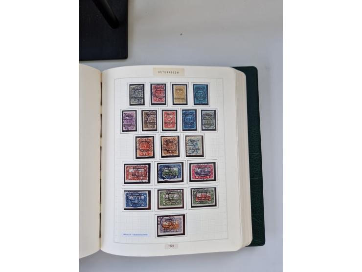 2008, 1850, anfangs meist gestempelte, später ab ca. 1958 postfrische in den Hauptnummern komplette Sammlung, inkl. Dienst- u