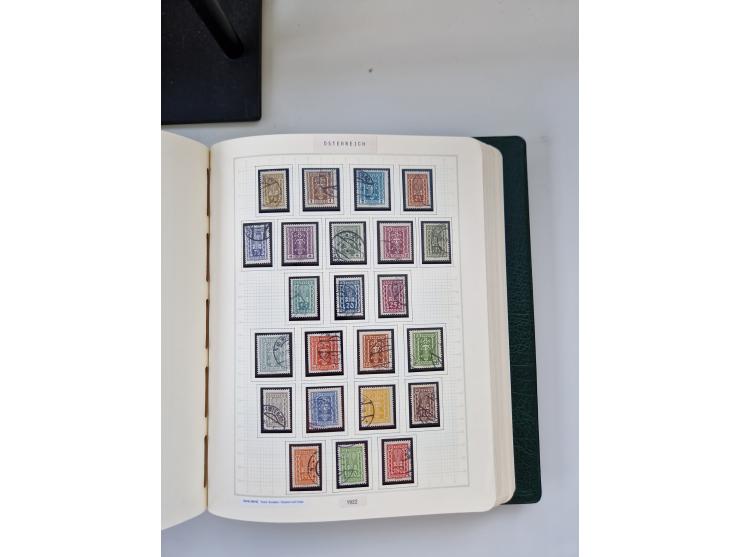 2008, 1850, anfangs meist gestempelte, später ab ca. 1958 postfrische in den Hauptnummern komplette Sammlung, inkl. Dienst- u