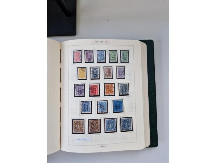 2008, 1850, anfangs meist gestempelte, später ab ca. 1958 postfrische in den Hauptnummern komplette Sammlung, inkl. Dienst- u