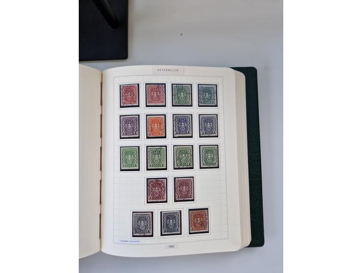 2008, 1850, anfangs meist gestempelte, später ab ca. 1958 postfrische in den Hauptnummern komplette Sammlung, inkl. Dienst- u