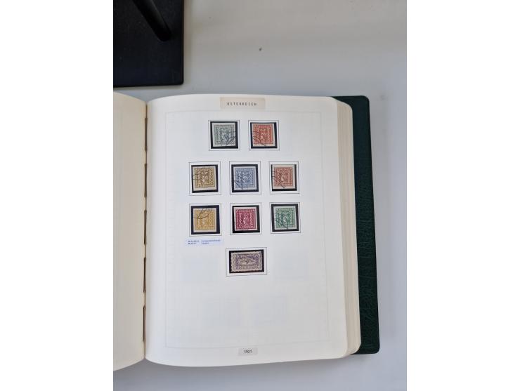 2008, 1850, anfangs meist gestempelte, später ab ca. 1958 postfrische in den Hauptnummern komplette Sammlung, inkl. Dienst- u