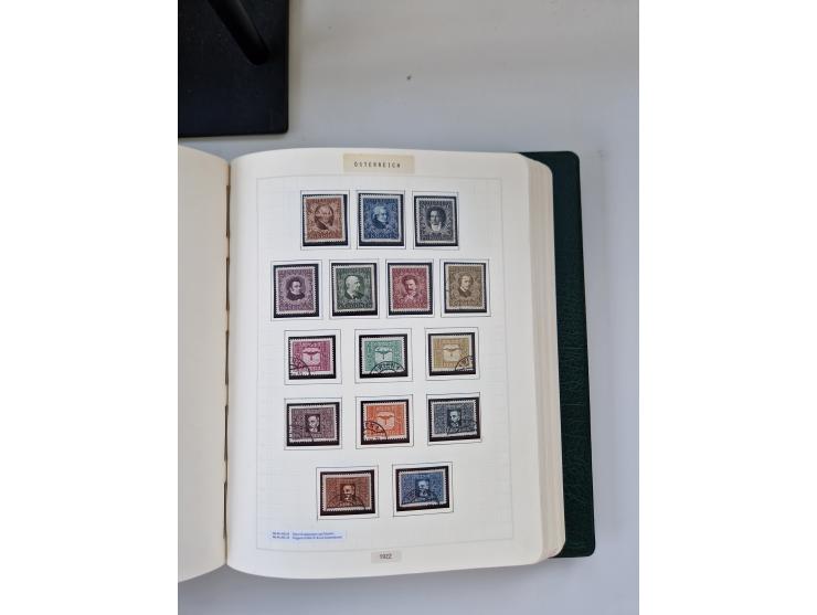 2008, 1850, anfangs meist gestempelte, später ab ca. 1958 postfrische in den Hauptnummern komplette Sammlung, inkl. Dienst- u