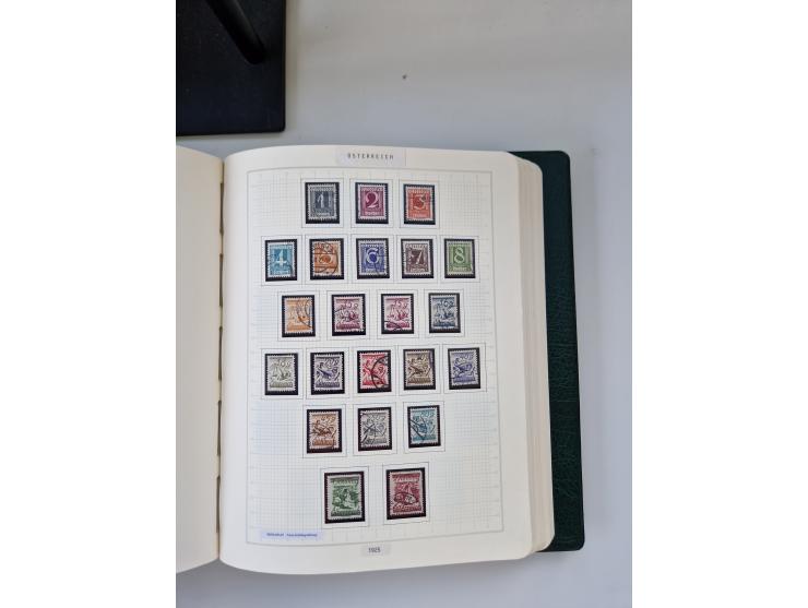 2008, 1850, anfangs meist gestempelte, später ab ca. 1958 postfrische in den Hauptnummern komplette Sammlung, inkl. Dienst- u