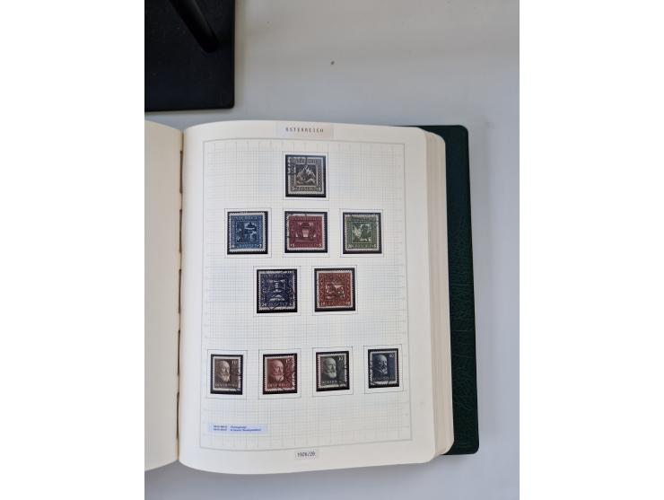 2008, 1850, anfangs meist gestempelte, später ab ca. 1958 postfrische in den Hauptnummern komplette Sammlung, inkl. Dienst- u