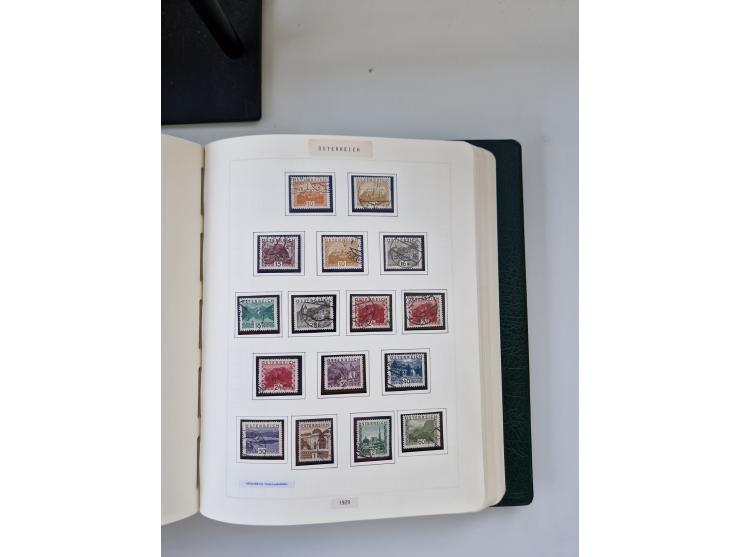 2008, 1850, anfangs meist gestempelte, später ab ca. 1958 postfrische in den Hauptnummern komplette Sammlung, inkl. Dienst- u