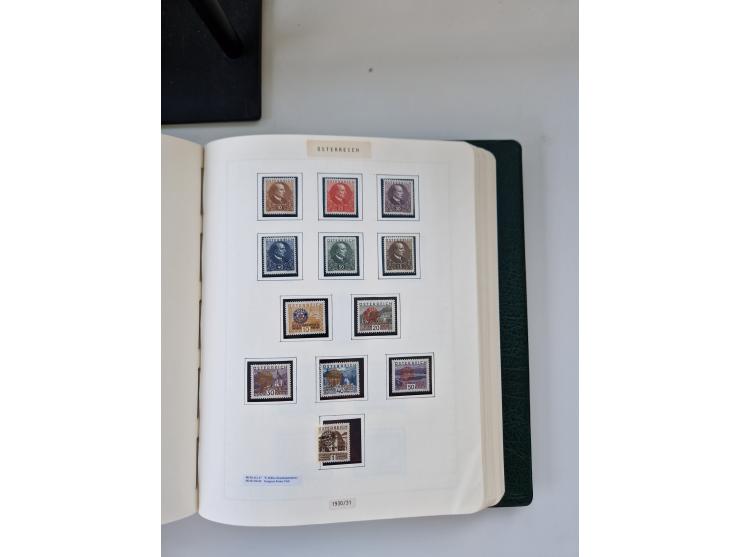 2008, 1850, anfangs meist gestempelte, später ab ca. 1958 postfrische in den Hauptnummern komplette Sammlung, inkl. Dienst- u