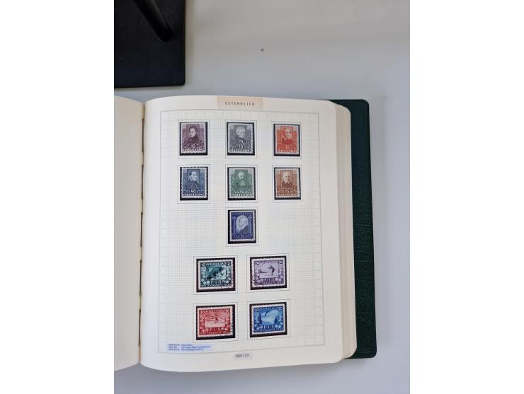 2008, 1850, anfangs meist gestempelte, später ab ca. 1958 postfrische in den Hauptnummern komplette Sammlung, inkl. Dienst- u