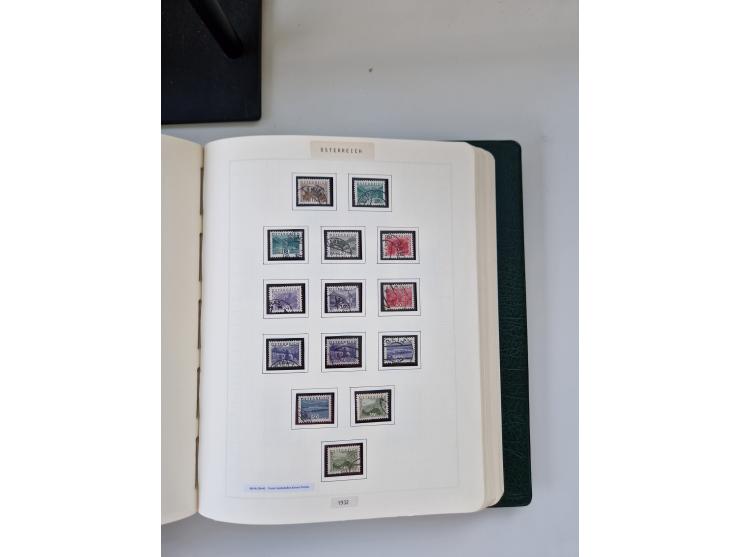 2008, 1850, anfangs meist gestempelte, später ab ca. 1958 postfrische in den Hauptnummern komplette Sammlung, inkl. Dienst- u