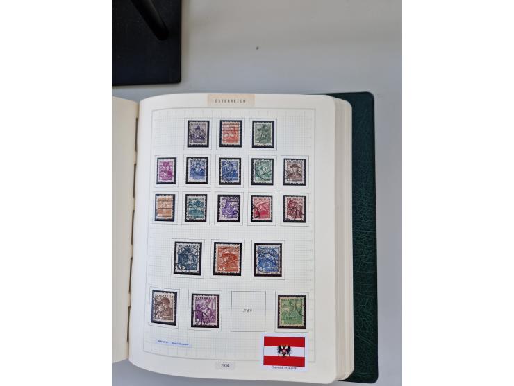 2008, 1850, anfangs meist gestempelte, später ab ca. 1958 postfrische in den Hauptnummern komplette Sammlung, inkl. Dienst- u