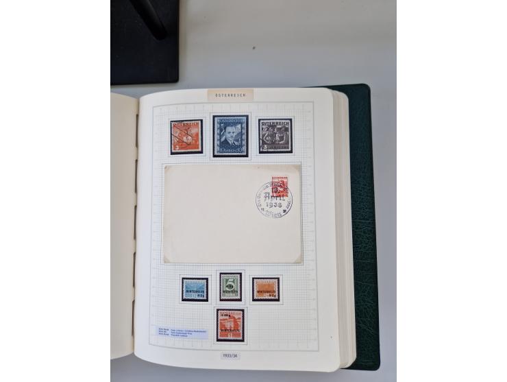 2008, 1850, anfangs meist gestempelte, später ab ca. 1958 postfrische in den Hauptnummern komplette Sammlung, inkl. Dienst- u