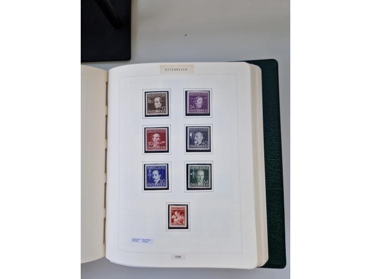 2008, 1850, anfangs meist gestempelte, später ab ca. 1958 postfrische in den Hauptnummern komplette Sammlung, inkl. Dienst- u