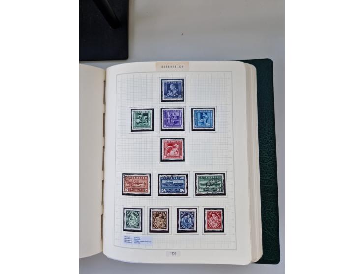 2008, 1850, anfangs meist gestempelte, später ab ca. 1958 postfrische in den Hauptnummern komplette Sammlung, inkl. Dienst- u