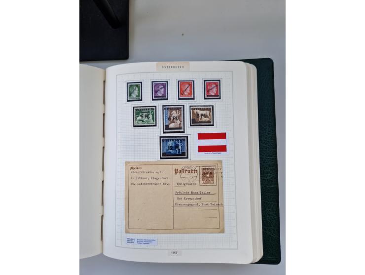 2008, 1850, anfangs meist gestempelte, später ab ca. 1958 postfrische in den Hauptnummern komplette Sammlung, inkl. Dienst- u