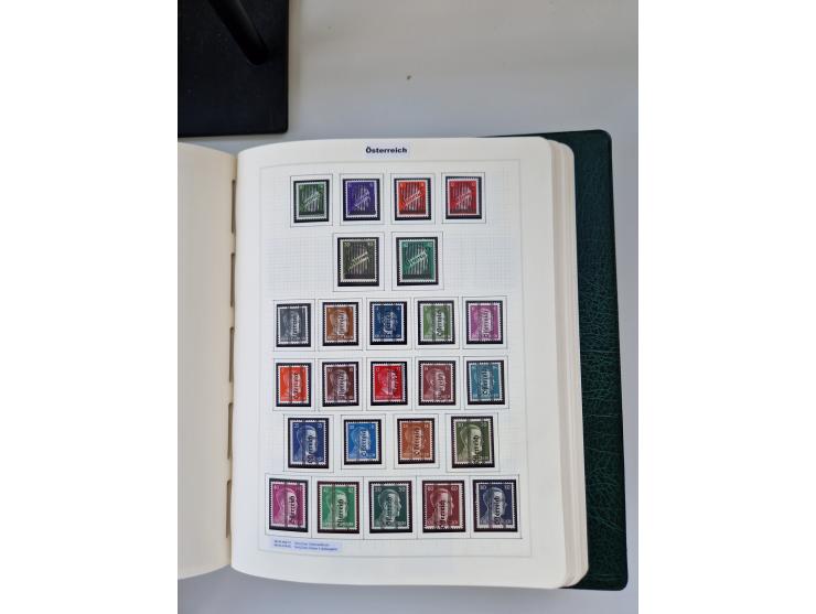 2008, 1850, anfangs meist gestempelte, später ab ca. 1958 postfrische in den Hauptnummern komplette Sammlung, inkl. Dienst- u