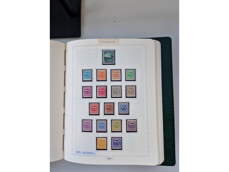 2008, 1850, anfangs meist gestempelte, später ab ca. 1958 postfrische in den Hauptnummern komplette Sammlung, inkl. Dienst- u