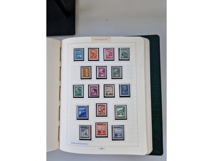 2008, 1850, anfangs meist gestempelte, später ab ca. 1958 postfrische in den Hauptnummern komplette Sammlung, inkl. Dienst- u