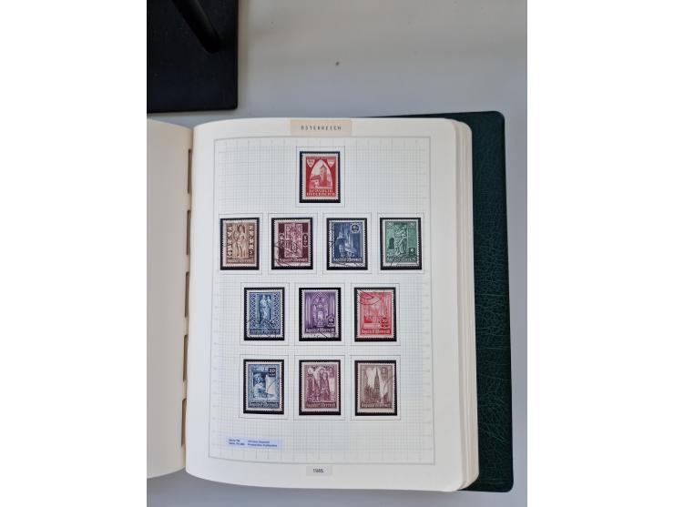 2008, 1850, anfangs meist gestempelte, später ab ca. 1958 postfrische in den Hauptnummern komplette Sammlung, inkl. Dienst- u