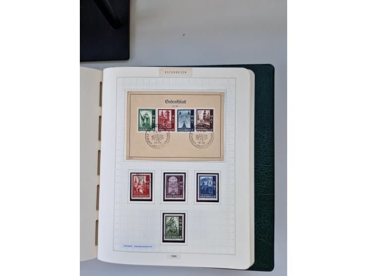 2008, 1850, anfangs meist gestempelte, später ab ca. 1958 postfrische in den Hauptnummern komplette Sammlung, inkl. Dienst- u