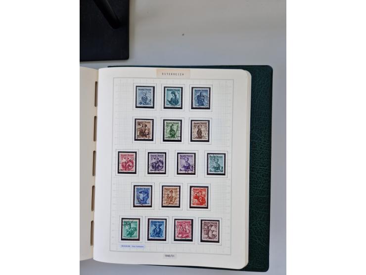 2008, 1850, anfangs meist gestempelte, später ab ca. 1958 postfrische in den Hauptnummern komplette Sammlung, inkl. Dienst- u