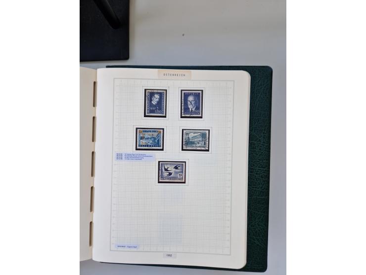 2008, 1850, anfangs meist gestempelte, später ab ca. 1958 postfrische in den Hauptnummern komplette Sammlung, inkl. Dienst- u