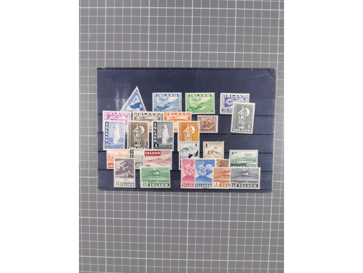 1928/52 (ca.), mint never hinged and unused accumulation, some better sets throughout, overall in very fine condition