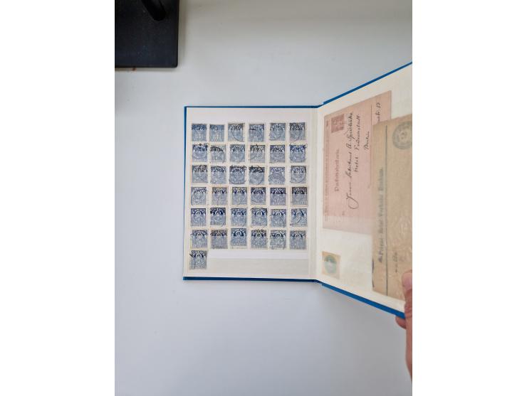 1880/1900 (ca.), einige hundert Werte in 4 kleinen Steckbüchern&nbsp;