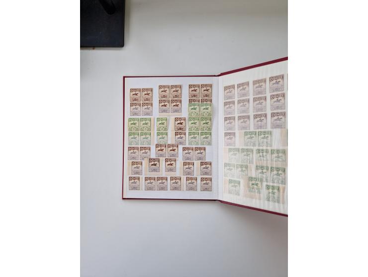 1880/1900 (ca.), einige hundert Werte in 4 kleinen Steckbüchern&nbsp;