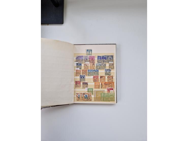 1880/1900 (ca.), einige hundert Werte in 4 kleinen Steckbüchern&nbsp;