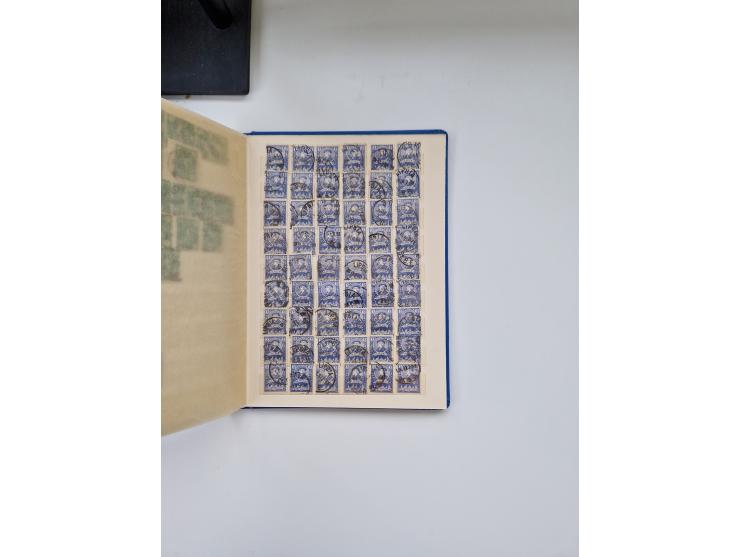 1880/1900 (ca.), einige hundert Werte in 4 kleinen Steckbüchern&nbsp;