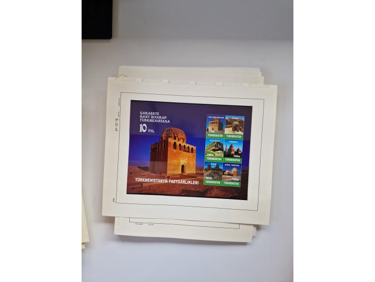 Eastern Europe: 1918/2021, extensive mint never hinged worldwide collection with many thematic stamps and souvenir sheets on 