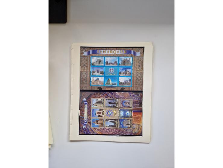 Eastern Europe: 1918/2021, extensive mint never hinged worldwide collection with many thematic stamps and souvenir sheets on 