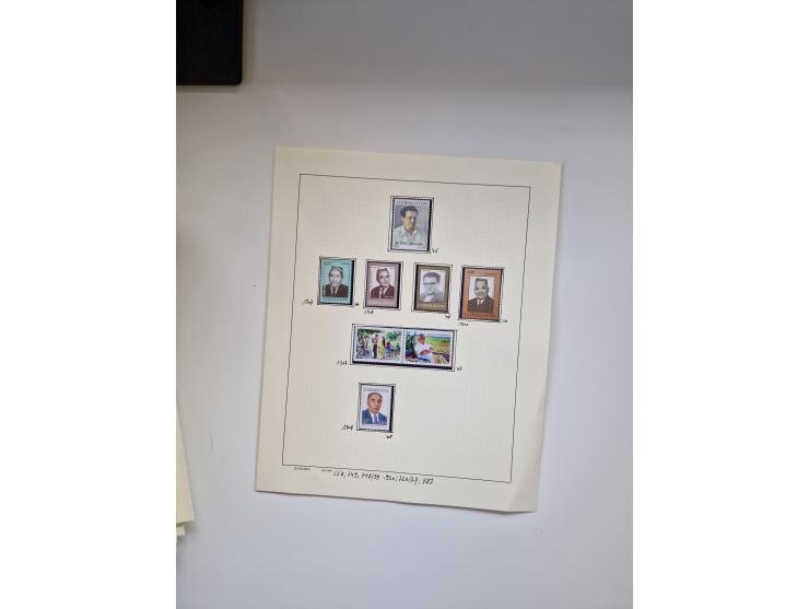 Eastern Europe: 1918/2021, extensive mint never hinged worldwide collection with many thematic stamps and souvenir sheets on 