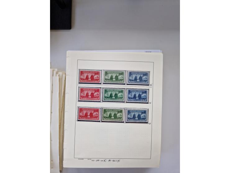 Eastern Europe: 1918/2021, extensive mint never hinged worldwide collection with many thematic stamps and souvenir sheets on 