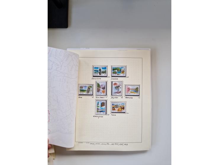 Eastern Europe: 1918/2021, extensive mint never hinged worldwide collection with many thematic stamps and souvenir sheets on 