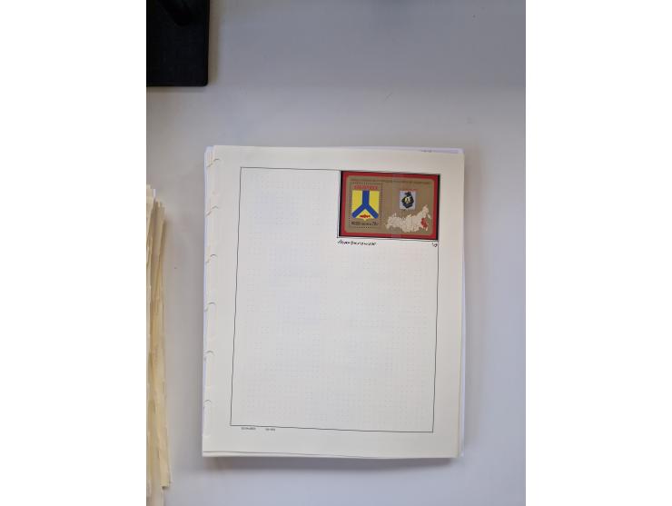 Eastern Europe: 1918/2021, extensive mint never hinged worldwide collection with many thematic stamps and souvenir sheets on 