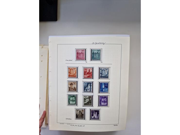 Eastern Europe: 1918/2021, extensive mint never hinged worldwide collection with many thematic stamps and souvenir sheets on 