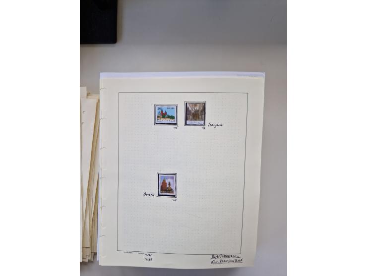 Eastern Europe: 1918/2021, extensive mint never hinged worldwide collection with many thematic stamps and souvenir sheets on 