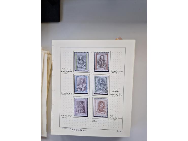 Eastern Europe: 1918/2021, extensive mint never hinged worldwide collection with many thematic stamps and souvenir sheets on 