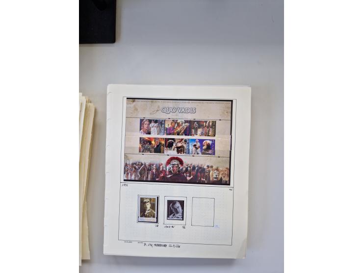 Eastern Europe: 1918/2021, extensive mint never hinged worldwide collection with many thematic stamps and souvenir sheets on 