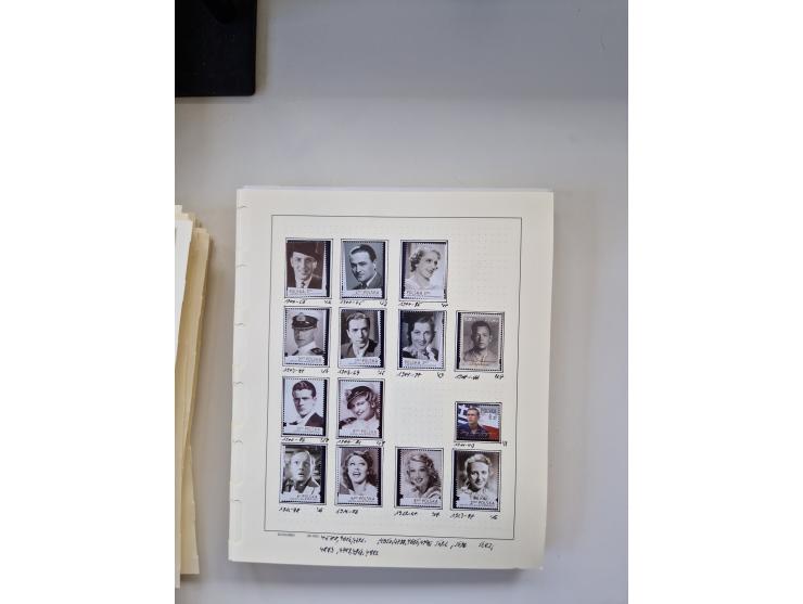 Eastern Europe: 1918/2021, extensive mint never hinged worldwide collection with many thematic stamps and souvenir sheets on 