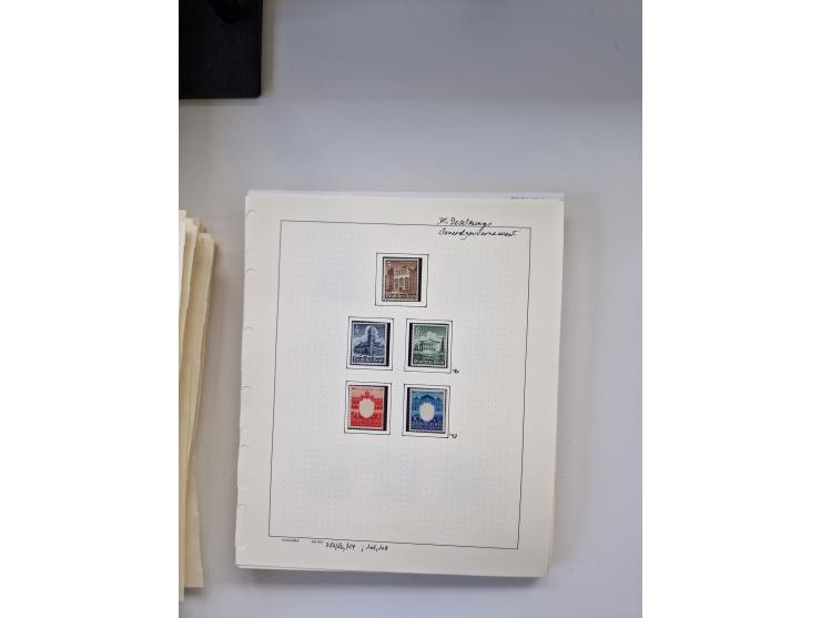 Eastern Europe: 1918/2021, extensive mint never hinged worldwide collection with many thematic stamps and souvenir sheets on 