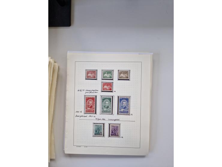 Eastern Europe: 1918/2021, extensive mint never hinged worldwide collection with many thematic stamps and souvenir sheets on 