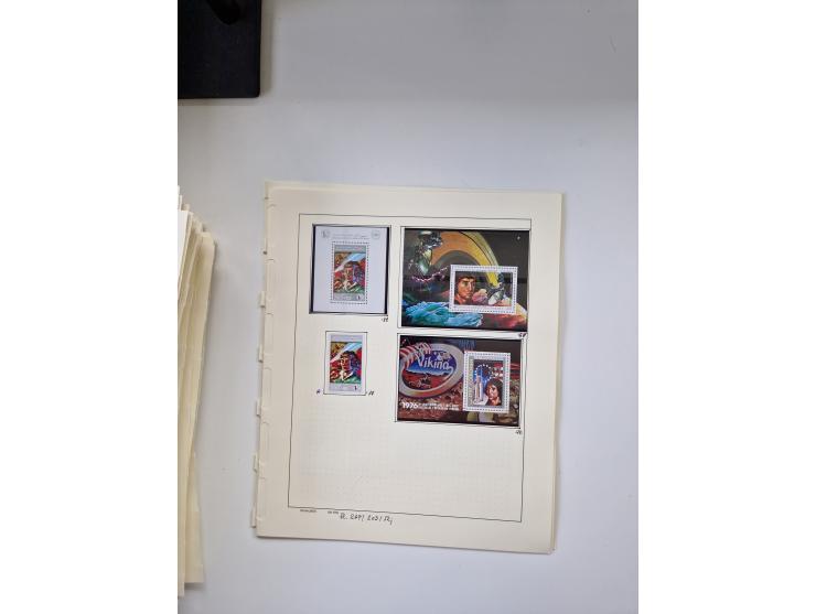 Eastern Europe: 1918/2021, extensive mint never hinged worldwide collection with many thematic stamps and souvenir sheets on 