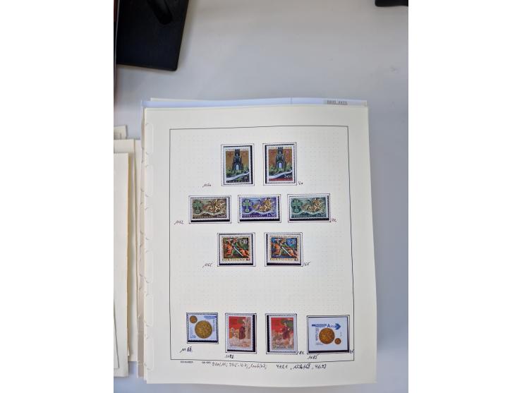 Portugal and Azores/Madeira: 1924/2021, unused and mint never hinged collection including souvenir sheets and booklets on the