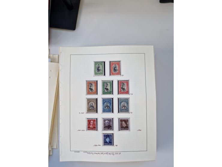 Portugal and Azores/Madeira: 1924/2021, unused and mint never hinged collection including souvenir sheets and booklets on the