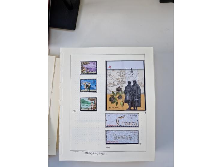 Portugal and Azores/Madeira: 1924/2021, unused and mint never hinged collection including souvenir sheets and booklets on the