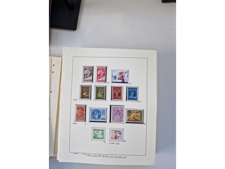 Portugal and Azores/Madeira: 1924/2021, unused and mint never hinged collection including souvenir sheets and booklets on the