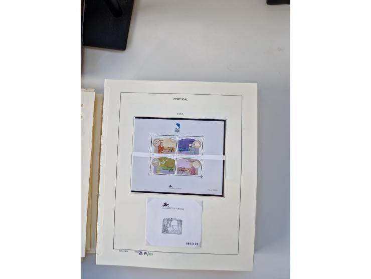 Portugal and Azores/Madeira: 1924/2021, unused and mint never hinged collection including souvenir sheets and booklets on the