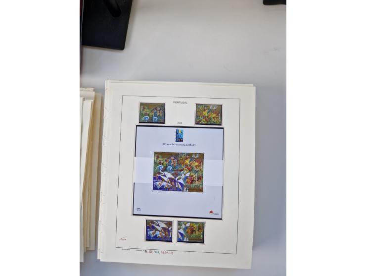 Portugal and Azores/Madeira: 1924/2021, unused and mint never hinged collection including souvenir sheets and booklets on the